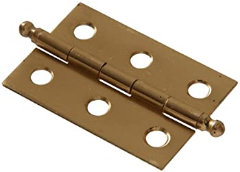 【中古】【輸入品・未使用】ヒルマングループの853000?2?x 1???3?/ 8ソリッド真鍮ボールTipped Hinge???明るい真鍮仕上げ1パック 853000 1|スカイマーケットプラス