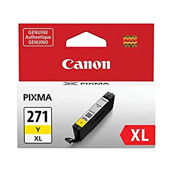 【中古】【インポート品・未当て嵌める】Canon コマンドラインインターフェース-271XL Y - Yellow - original - ink tank - for PIXMA MG5720, MG5721, MG5722, MG6821, MG6822, MG7720, TS5020, TS6020, TS8020, TS