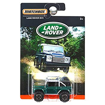 【中古】【輸入品・未使用】MATCHBOX ランドローバーシリーズ グリーンランドローバー SVX
