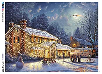 【中古】【輸入品・未使用】Ceaco Thomas Kinkade National Lampoon's Christmas Vacation Jigsaw Puzzle (300 Piece)｜スカイマーケットプラス