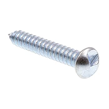 【中古】【輸入品・未使用】Prime-Line 9028100 シートメタルねじ 一方向 #14 X 1-1/2インチ 亜鉛メッキスチール 100個パック