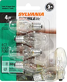 【中古】【輸入品・未使用】Sylvaniaホーム照明13523?C7???4?W白熱電球、燭台ベース、4ピース|スカイマーケットプラス