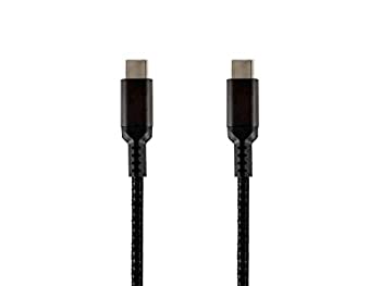 【中古】【インポート品・未当て嵌める】Monoprice Stealth Charge and Sync USB 2.0 Type-C - Type-C有線テレビ - 6フート - 黒いこと 最大限度3A/60W 弾丸道路申し受ける