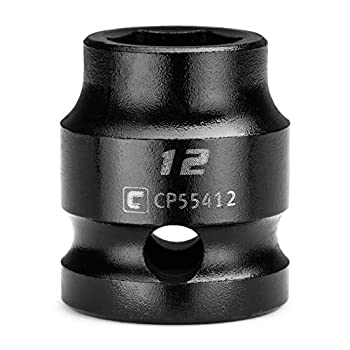【中古】【インポート品・未当て嵌める】Capri Tools 12粍 スタビーインパクトソケット 1/2in 運転 6尖んがり メトリック CP55412 その他-花・ガーデン・DIY