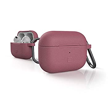 【中古】【輸入品・未使用】[U] by UAG 互換性 AirPod Proケース ソフト スムーズ シリコン スタイリッシュ ドットパターン 保護カバー カラビナキーチェーン付き ダスティ