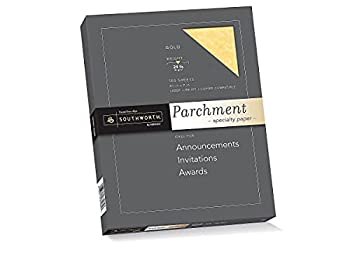 【中古】【輸入品・未使用】Southworth Parchment Specialty用紙、ゴールド、24ポンド。、8???1?/ 2?x 11、100?/ボックス|スカイマーケットプラス