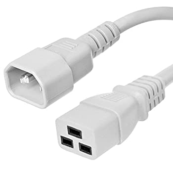 【中古】【輸入品・未使用】IEC c14電源コードをc19???イエロー、足、15?A / 250?V、10?14?/ 3?AWG???Ironボックスパーツ# ibx-2503???10 4 ft IBX-2503-10
