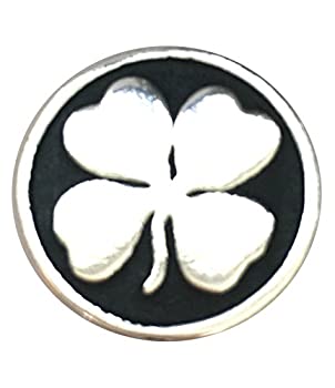【中古】【輸入品・未使用】kiskatomcatスターリングシルバーLucky 4?Leaf Cloverゴルフボールマーカー、Puttingマーク、ゴルフギフト|スカイマーケットプラス