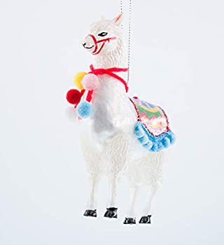 【中古】【輸入品・未使用】Kurt Adler クリスマスツリーオーナメント メキシコ ラマ 4.75インチ ガラス製｜スカイマーケットプラス