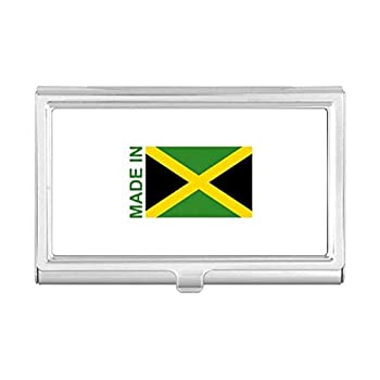 【中古】【インポート品・未当て嵌める】Made インチ Jamaica Country Love 名刺保持者 入れもの 衣嚢ボックス席 紙入れ