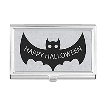 【中古】【インポート品・未当て嵌める】Hallowmas 黒いこと蚊食い鳥 心うれしいハロウィン 名刺保持者 入れもの 衣嚢ボックス席 紙入れ