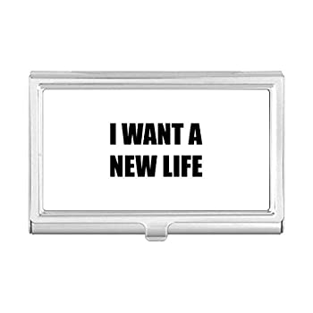 【中古】【輸入品・未使用】I Want A New Life 名刺ホルダーケース ポケットボックス 財布｜スカイマーケットプラス