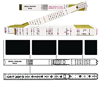 【中古】【インポート品・未当て嵌める】Apex Tool Group656NBrick Masons Rule-6\u0027 MASONRY FOLDING RULER (並行輸入品)