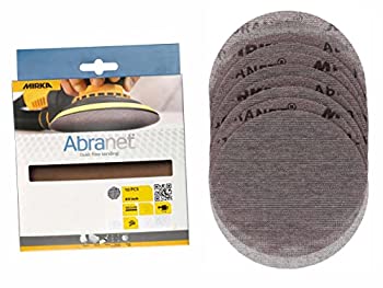 【中古】【輸入品・未使用】Mirka 9A-241-220RP 10 pieces. 6-Inch P220 Grit Abranet Discs by Mirka