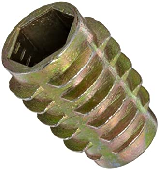 【中古】【輸入品・未使用】E-Z Lok Threaded Insert, Zinc, Hex-Flush, M8-1.25 Internal Threads, 20mm Length (Pack of 25)