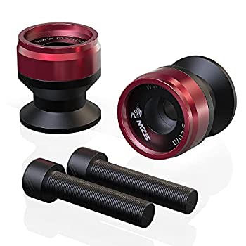 【中古】【輸入品・未使用】MZS オートバイ リアビューミラー Universal ATV Mirrors ブルー Universal 8mm Swingarm Spools Blue