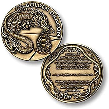 【中古】【輸入品・未使用】Order of the Golden Dragon Challenge Coin｜スカイマーケットプラス