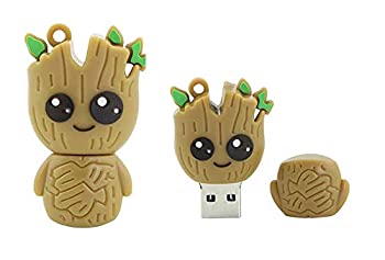 【中古】【輸入品・未使用】MBGS Baby Groot Tree GOG Hero 64ギガバイト USBフラッシュ