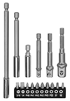 【中古】【輸入品・未使用】Performance Tool 1523 16個 ドリルアダプター&ビットセット｜スカイマーケットプラス