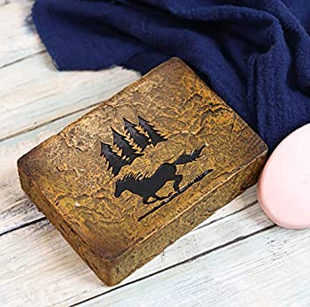 【中古】【輸入品・未使用】Ebros 野生動物 ラスティック ギャロピング マスタング 馬 松の木 シルエット バスルーム アクセント テクスチャー 樹脂フィギュア ウェスタン|スカイマーケットプラス