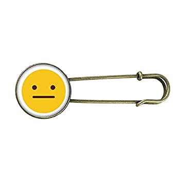 【中古】【輸入品・未使用】Speechless かわいいオンラインチャット顔 カートゥーンレトロメタルブローチピンクリップジュエリー｜スカイマーケットプラス