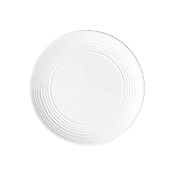 【中古】【インポート品・未当て嵌める】Tablecraft Pulito Collection ラウンド姿勢一皿 白いこと メラミン 差しわたし15糎