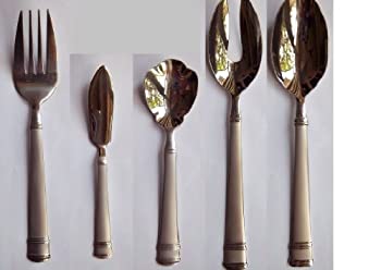 【中古】【輸入品・未使用】Oneidaティラミス5?Piece Serving Set