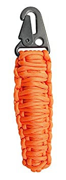 【中古】【インポート品・未当て嵌める】Bison Designs 11-Feet of 550 Paracord Backcountry Survival Pod with 10 Survival Items, 6-Inch, Orange by Bison