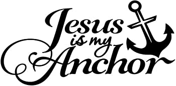 【中古】【輸入品・未使用】Jesus Is My Anchor Vinyl Wall Art Decal Sticker by JS Artworks 14,964円