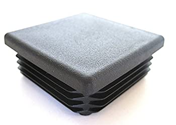 【中古】【輸入品・未使用】SBD Ltd.. (2インチスクエア(10-14ゲージ)ブラックプラスチックチューブプラグ、2インチエンドキャップ2インチx2インチ - スチールフェンスポス