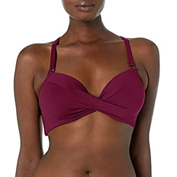 【中古】【輸入品・未使用】Seafolly Women's DD Cup Twist Front Bra Bikini Top Swimsuit, Seafoam Boysenbery, 4 US｜スカイマーケットプラス 28,566円