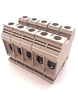 【中古】【輸入品・未使用】Dinkle DK35N DIN Rail Terminal Block Screw Type UL 600V 150A 1/0-12AWG, Pack of 5