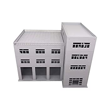 【中古】【輸入品・未使用】Outland Models鉄道模型風景3ストール大型トラック/機関車ガレージビルディングHOゲージ1/87｜スカイマーケットプラス