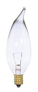 【中古】【輸入品・未使用】Satco s3866?12?V Turn Tip燭台ベース7ワット7?ca10?/ 12?Vライト電球、クリア｜スカイマーケットプラス