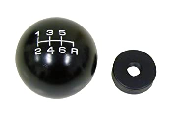 【中古】【輸入品・未使用】10x1.25mm Thread 6 speed JDM Round Ball Shift Knob in Black Billet Aluminum for Nissan｜スカイマーケットプラス