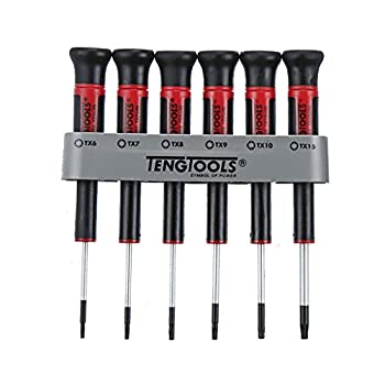 【中古】【インポート品・未当て嵌める】Tengtools MDM706TX-トルクス用ミニ１番ウッド6本仕掛ける螺子釘