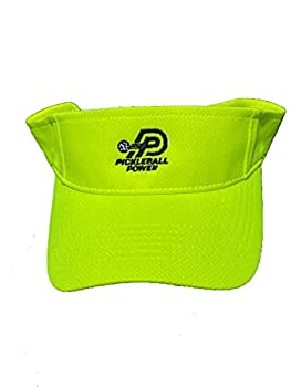 【中古】【インポート品・未当てはめる】Pickleball Marketplace「吸湿押し広める」ネオンイエローバイザー - 合わせる能力のある