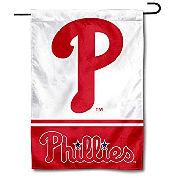 【中古】【輸入品・未使用】Philadelphia Phillies両面ガーデン旗