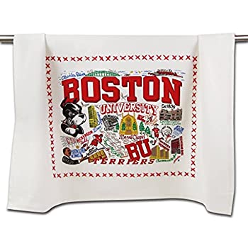 【中古】【インポート品・未当て嵌める】Boston University Collegiateディッシュ西洋手ぬぐい???Catstudio