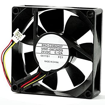 【中古】【輸入品・未使用】MMF-08C24DS FC1 BKO-C2460H07 80MM 24V 0.12A 3線冷却ファン
