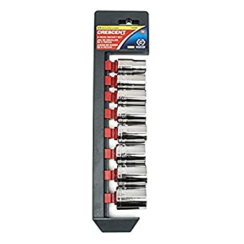 【中古】【インポート品・未当て嵌める】Crescent 8個 1/2in 運転 12尖んがり 判定基準 SAE ソケット仕掛ける - CSAS0N