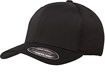 【中古】【輸入品・未使用】Flexfit メンズ ウルトラファイバー エアメッシュ フィットキャップ (XXL 7 3/8インチ - 8インチ、ブラック)|スカイマーケットプラス