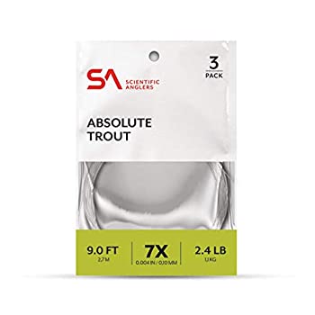 【中古】【輸入品・未使用】Scientific Anglers SA Absolute トラウトリーダー 7.5フィート 5X 6PK 17,899円