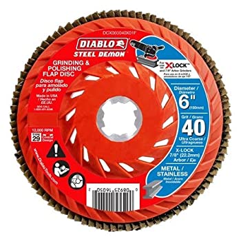 【中古】【輸入品・未使用】フロイド ディアブロ 6 40G フラップ ディスク X-Lock｜スカイマーケットプラス