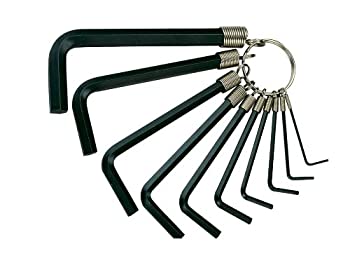 【中古】【インポート品・未当て嵌める】Teng Tools 10天下太平 SAE 製作立場 六角鍵仕掛ける (1/16in - 3/8in) - 1424 花・ガーデン・DIY-その他