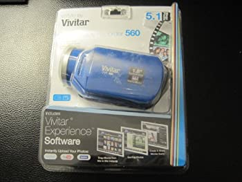 【中古】【インポート品・未当て嵌める】Vivicam DVR560 Blue 5.1MP Dvr 1.8IN Screen by Vivitar