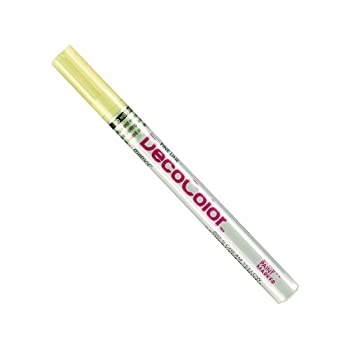【中古】【インポート品・未当てはめる】Uchida 200-C-42 Marvy Deco Color Fine Point Paint Marker, Cream Yellow by UCHIDA