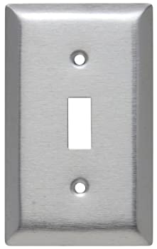 【中古】【輸入品・未使用】Legrand - Pass & Seymour SL1CC25 ステンレススチール壁プレート シングルトグル 430 簡単取り付け|スカイマーケットプラス