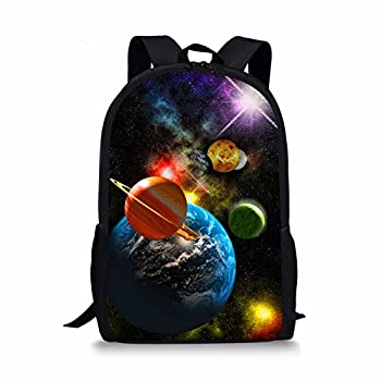 【中古】【輸入品・未使用】Coloranimal Universe Planets印刷Galaxyバックパックfor Kids Back to School｜スカイマーケットプラス
