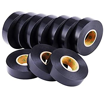 【中古】【輸入品・未使用】LICHAMP ULブラック電気テープバルク 3/4インチ 高温 10個入り